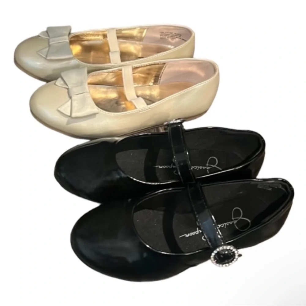 2 pair lot authentic Nina shoes sz 11.5 & Jessica Simpson shoes sz 12